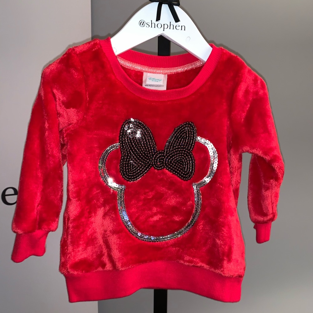 Minnie Mouse sweatshirt sz/18months